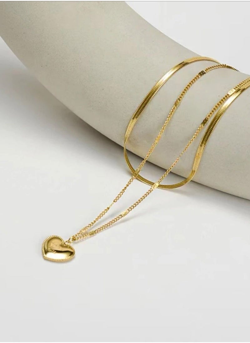 NoonaGo - Elegant 18k Gold Plated Necklace - Image 1