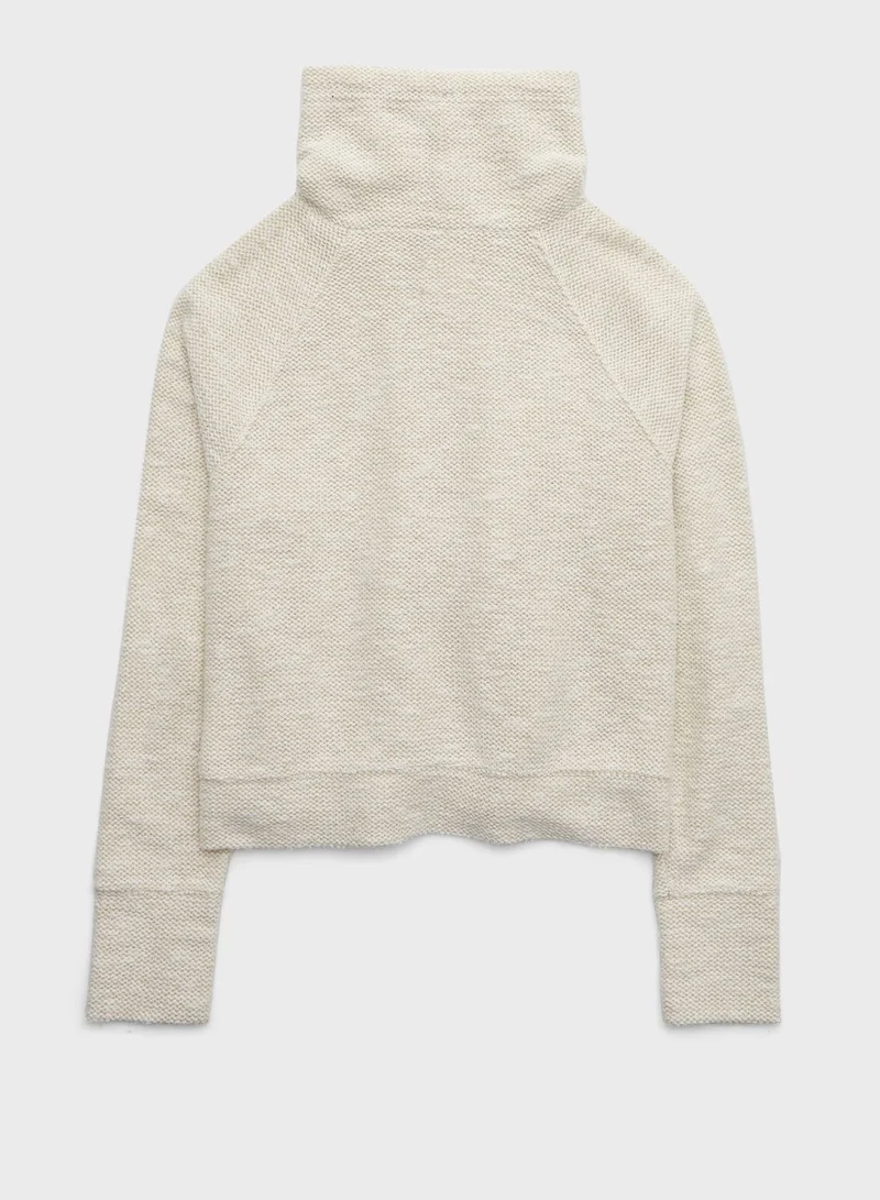 Aerie Mock Neck Sweatshirt