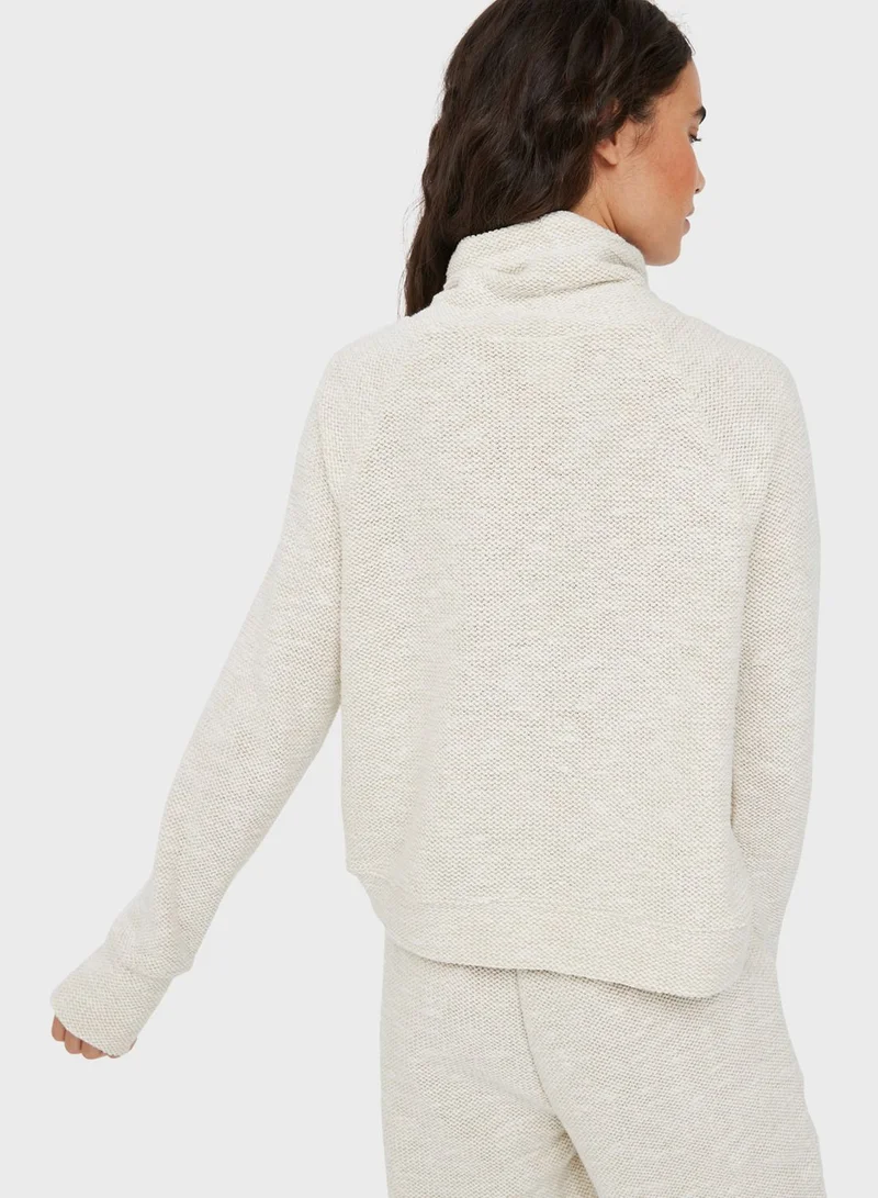 Aerie Mock Neck Sweatshirt