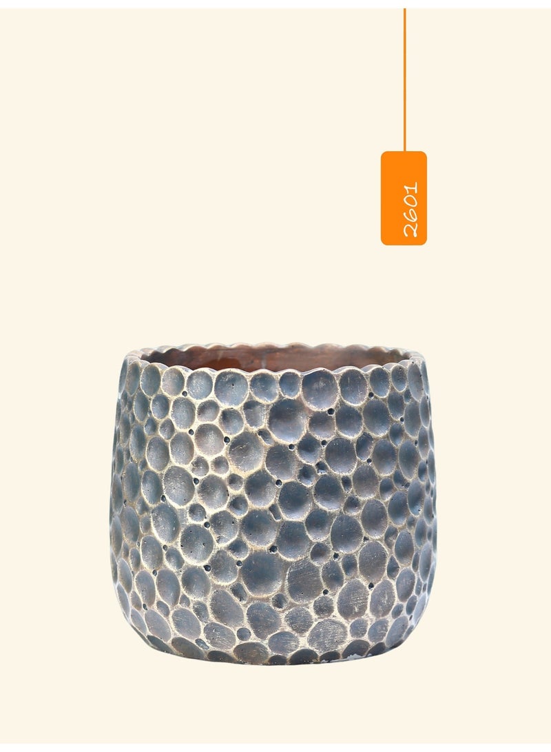 High-Quality Artificial Bamboo Tree (90cm) with Bubble-Textured Cement Planter (24×21cm) – Refined Tabletop Set for Everyday Spaces - Image 3