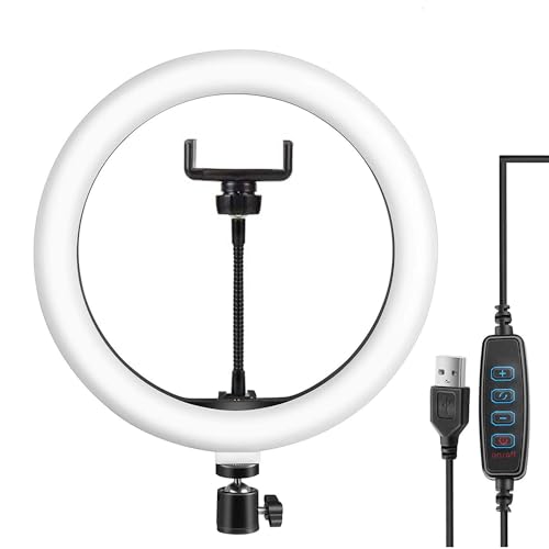 DIGITEK (DRL-14) Professional Ring Light with USB Support - Dual Temperature Lights, USB Cable & AC Adapter Included - Ideal for Photography & Videography, YouTube (Without Stand) - Image 1