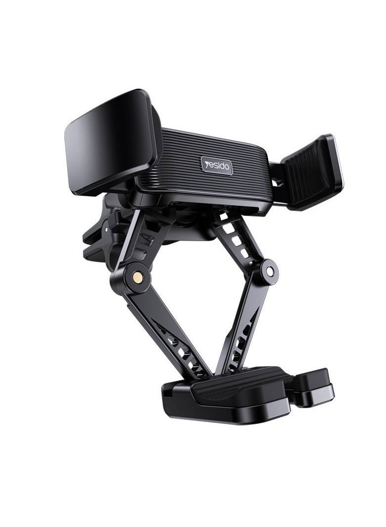 Yesido C166 Magnetic Gravity Sensor Car Phone Holder Universal Air Vent Mount for 4.7â€“7 Inch Smartphones - Image 1