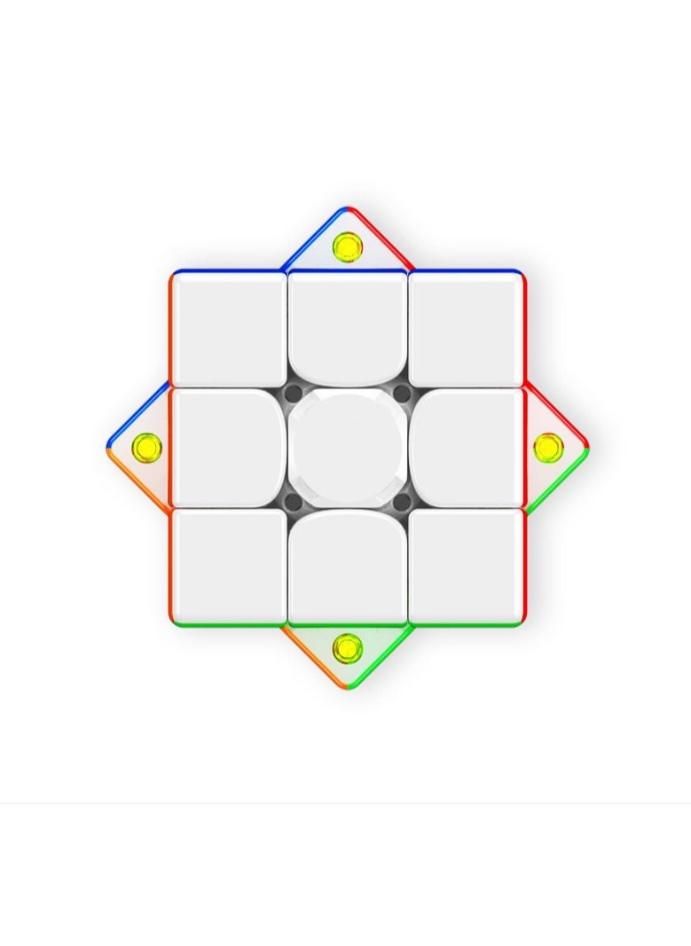 M MIAOYAN - The latest 3x3 magnetic speed cube, 56mm Rubik's cube puzzle, Rubik's cube robot can play Rubik's cube online battle game - Image 1