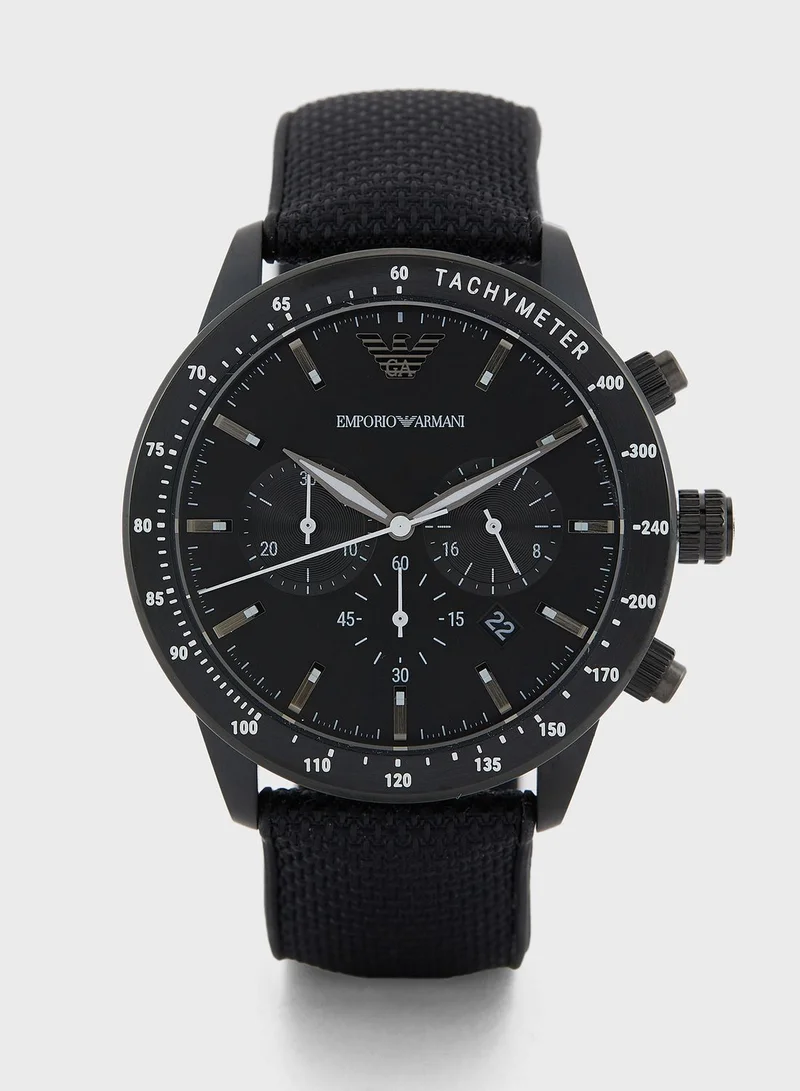 Nylon Strap Analog Watch