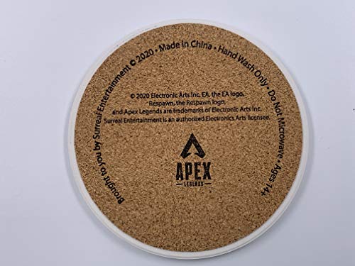 Surreal APEX legends Pathfinder 11 OZ Coffee Mug and Set of 4 Coaster Set - Image 5