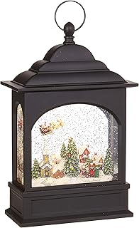 RAZ Imports RAZ Imports Raz Imports Holiday Water Lanterns 11" Flying Santa Lighted Water Lantern - Premium Christmas Holiday Home  - Image 1