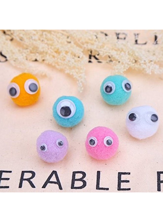 Pack of 700 pcs Round Wiggle Googly Eyes with Adhesive on Back Pack for DIY Scrapbooking Crafts Decorations - Assorted Sizes - Image 4