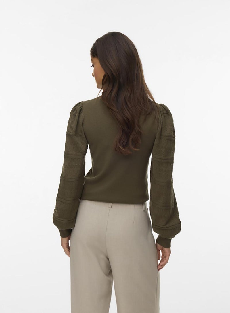 VERO MODA Vmnewlimone Ls Highneck Pullover Boo - Image 3
