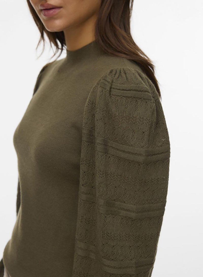 VERO MODA Vmnewlimone Ls Highneck Pullover Boo - Image 5