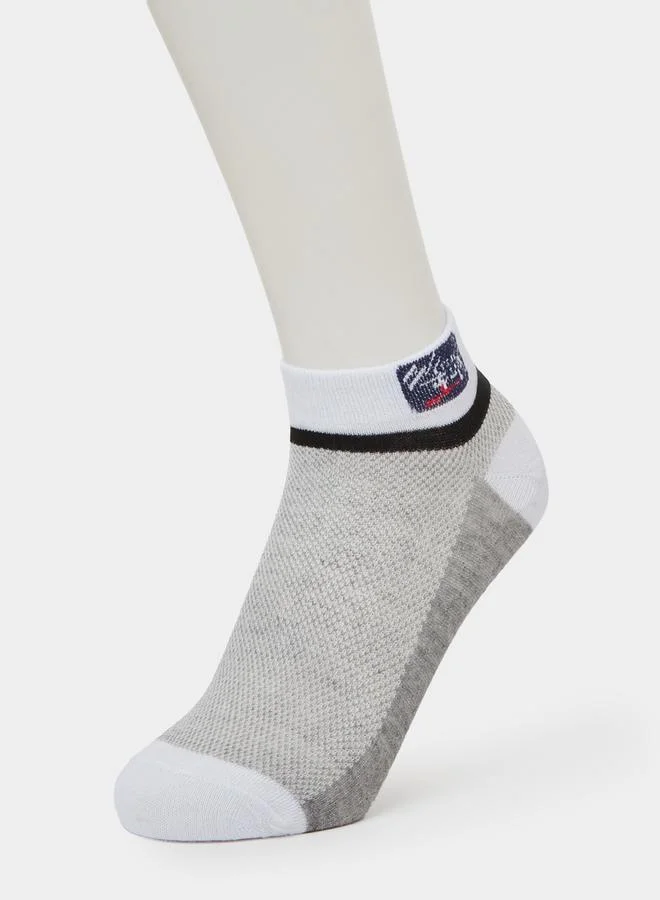ستايلي Pack of 5 - Printed Detail Ankle Socks