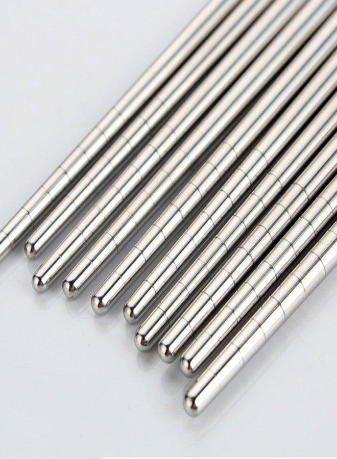 Daycount® 5 Pairs Extra Long Chopsticks for Cooking, Frying, 15'' Length Stainless Steel Spiral Chopsticks Tableware Dinnerware - Image 4