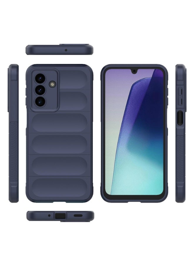 Phone case cover Magic Shield TPU + Silicone Shockproof Phone Case For  Samsung Galaxy A17 (Dark Blue) - Image 2