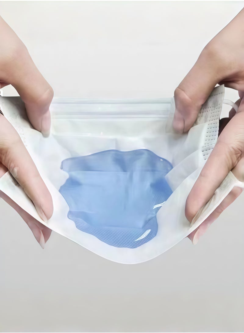 مجموعة 400 كمامة одноاستخدام مع حلقة أذن مرنة - Image 3