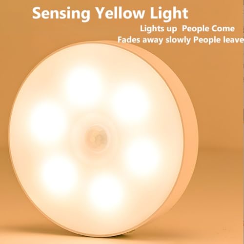 SNOOGG Motion Activated LED Night Light USB Rechargeable, Wireless Magnetic Light for Garage Corners, Tool Cabinets, Store Shelves, Basement and Utility Lighting - Image 2