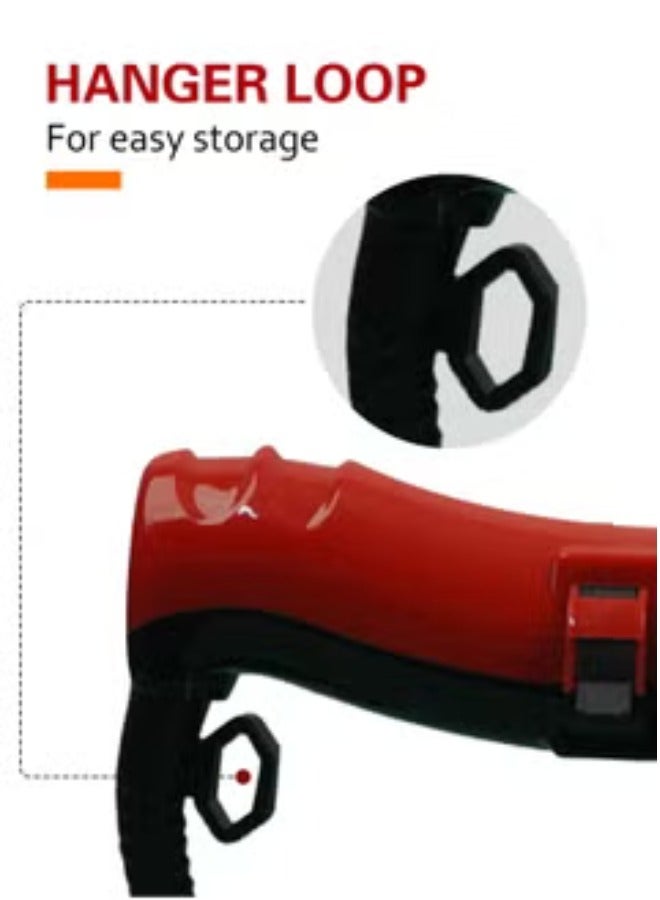 FORMULA Hair Dryer Formule 3800  Blow Dryer (2000W) (High DC Motor) 4 Heat/Speed Settings + Cool Shot - Image 3