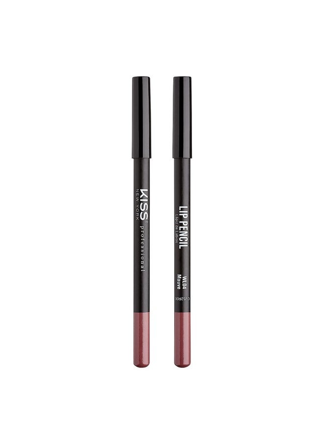 kiss new york KISS New York Professional Slim Lip Pencil, Creamy Soft Lip Liner, Smooth Long-Lasting Rich Lip Color, Natural Lip Makeup, Water-Resistant Lip Crayon (Mauve)  - Image 2