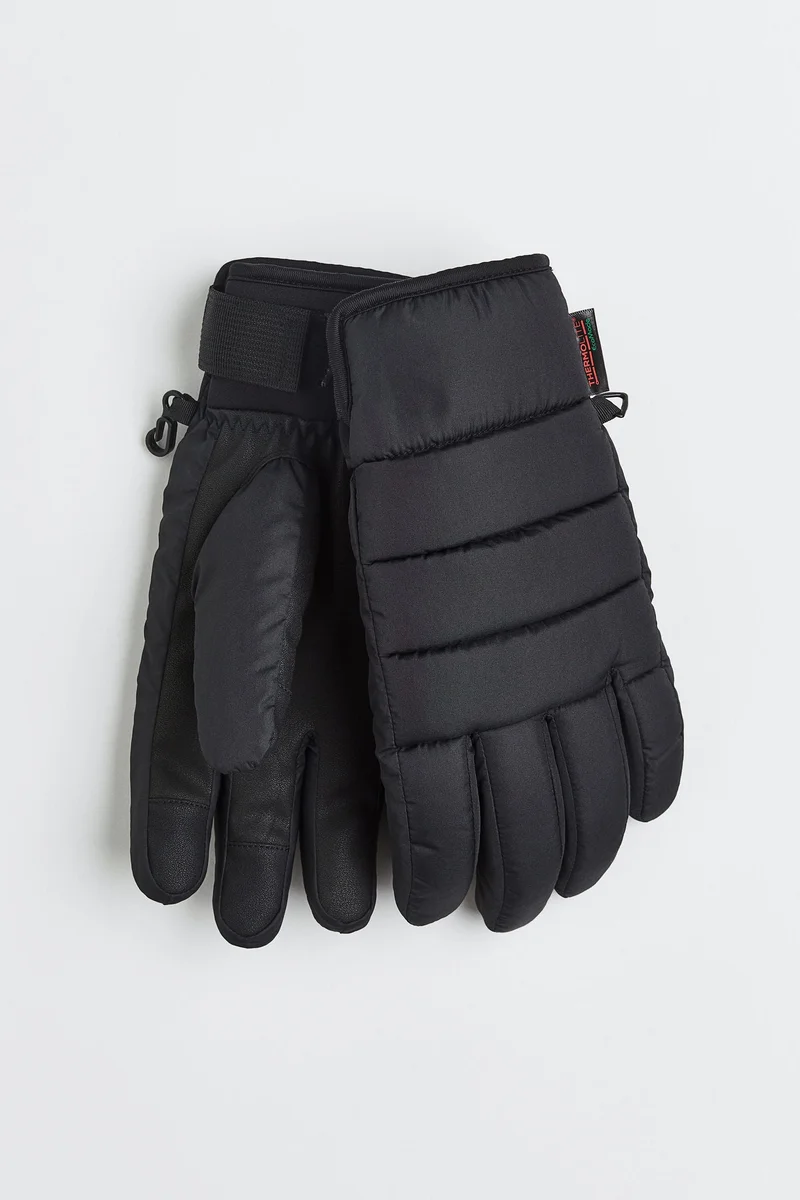 H&M Thermolite Padded Smartphone Gloves