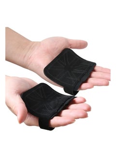 Excefore Fitness Gym Grip Pads for Weightlifting Powerlifting Cross Training Exercise Deadlift4 Finger Loop Gym Workout Gloves for Men & Women The Gripper Palm Protection  - Image 1