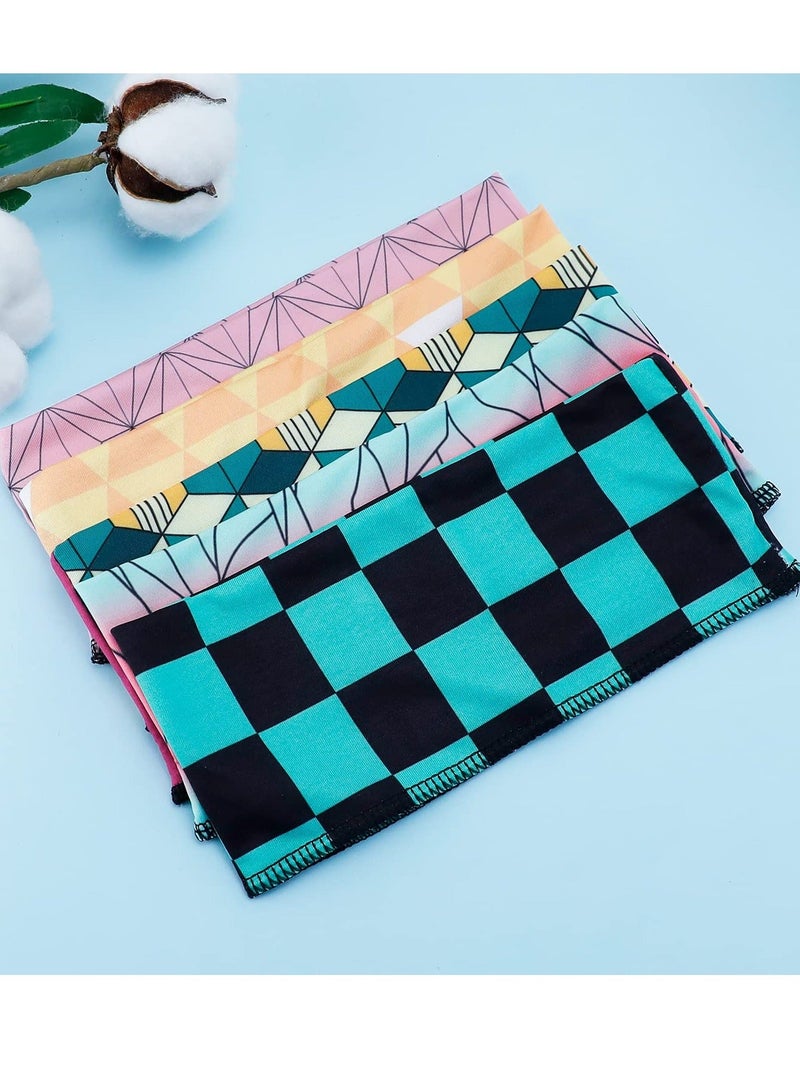 Loquat Headband Anime Elastic Bandanas Head Wrap Hair Accessories Cosplay Daily Wear - Image 2