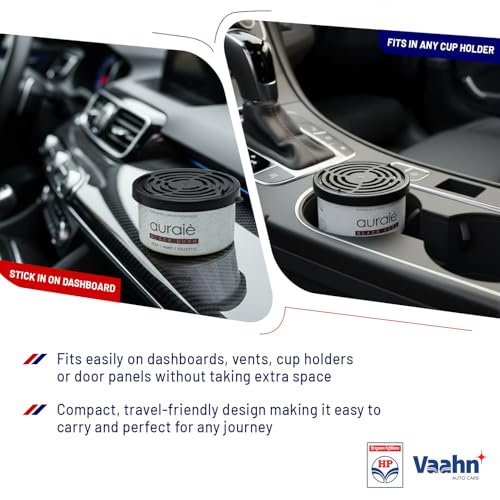 HP Vaahn Black Oudh Air Freshener for Dashboard & Car Interior | Gel Based Car Perfumes | Deodorizer for Dashboards & Vents | Premium Auto Interior Fragrance | Long-Lasting & Refreshing Fragrance - Image 5