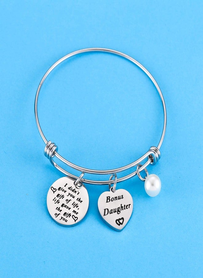 Nimteve Gifts For Daughter I Didn't Give You The Gift Of Life Life Gave Me The Gift Of You Bounus Daughter Gifts (Bracelet #1) - Image 3