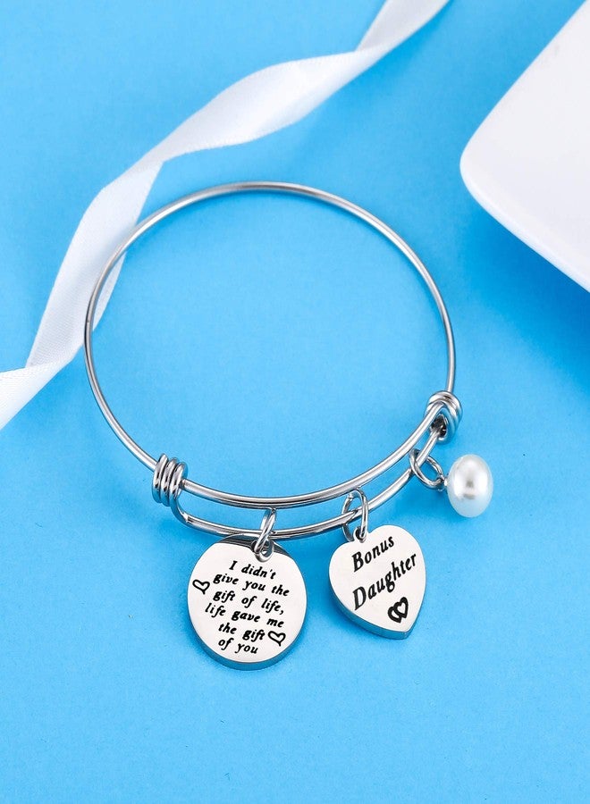Nimteve Gifts For Daughter I Didn't Give You The Gift Of Life Life Gave Me The Gift Of You Bounus Daughter Gifts (Bracelet #1) - Image 4
