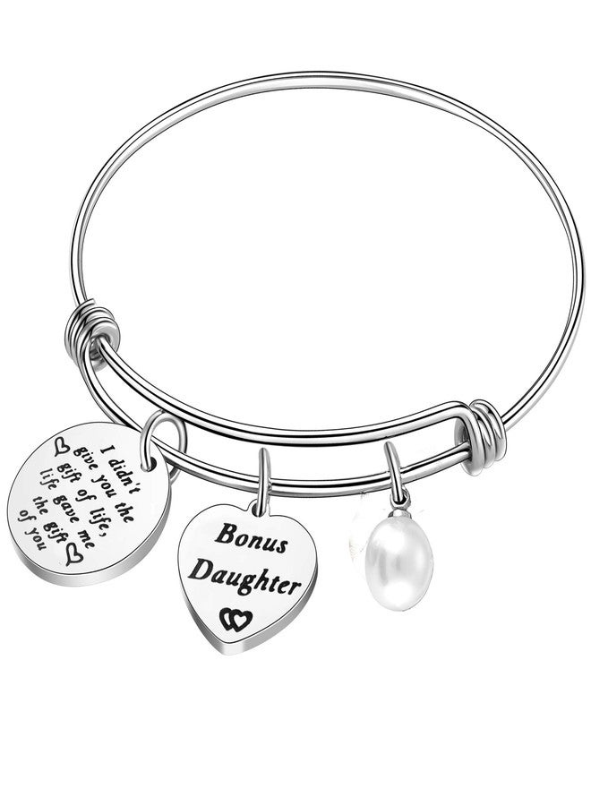 Nimteve Gifts For Daughter I Didn't Give You The Gift Of Life Life Gave Me The Gift Of You Bounus Daughter Gifts (Bracelet #1) - Image 2