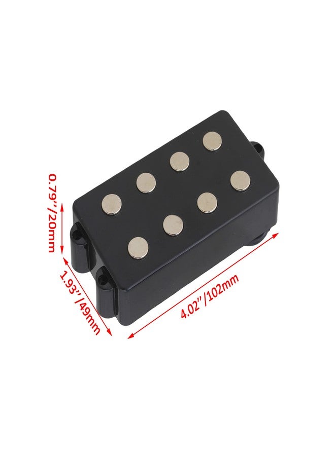 BQLZR Noiseless Good Balance 4 String Bass Pickup with 4 Color-Coded Conductors,Respond Well to Both Tonal and Volume Input - Image 4