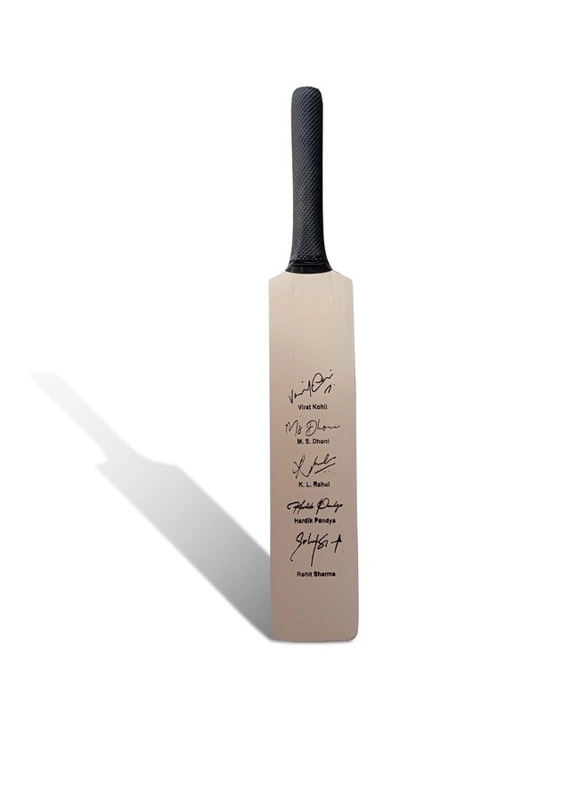 Frixan Miniature Bat Indian Cricketer Printed Autograph Pack of 5 (Not Original) for Show Piece and Gift Purpose Souvenir Bat (They Can't be Used for Paying Cricket) - Image 3