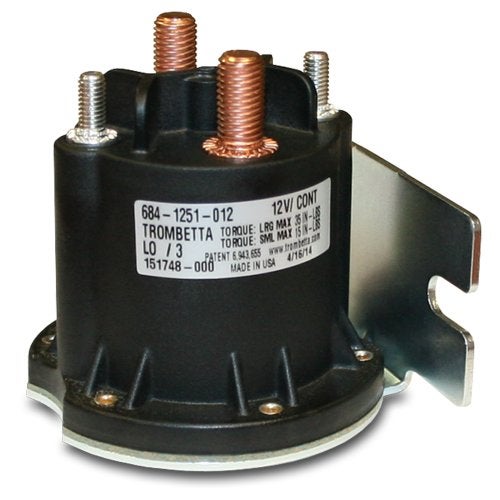 Trombetta 684-1251-012 12V Power Seal DC Contactor, 1 Pack - Image 1