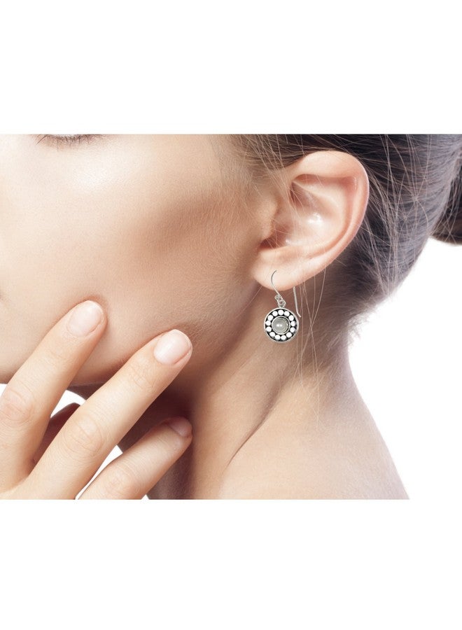 NOVICA Artisan Handmade Cultured Freshwater Pearl Dangle Earrings .925 Sterling Silver White Indonesia Birthstone 'Sunny Day' - Image 3