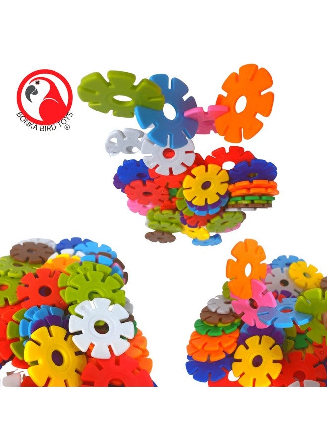Bonka Bird Toys Bonka Bird Toys 3839 Round Snowflakes Bird Toys, Pack 50, 1" Diameter - Image 5