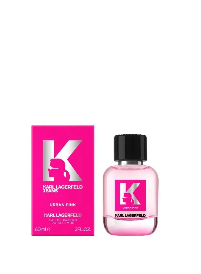 Karl Lagerfeld Karl Jeans Urban Pink Women Eau De Parfum, 60ml