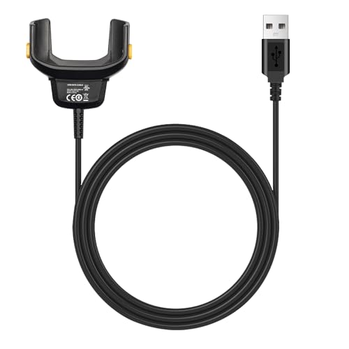 Sicimly TC51 TC56 Chargerfor Zebra Scanner TC51 TC510 TC510K TC52 TC56 TC5754V 3A Quick Charge with 6ft PDA Handheld Computer Scanner Cable Replace CBLTC51USB101 and USB Data Transfer - Image 1