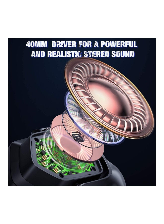 NIBEMINENT Onikuma X4 Gaming Headset with Mic and Noise Cancellation Headphone LED Light  - Image 2