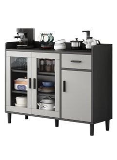 AGD Kitchen Storage Cabinet, Freestanding Storage Sideboard, Modern Coffee Corner for Dining Room, Functional Cabinet for Living Room and Office  - Image 1