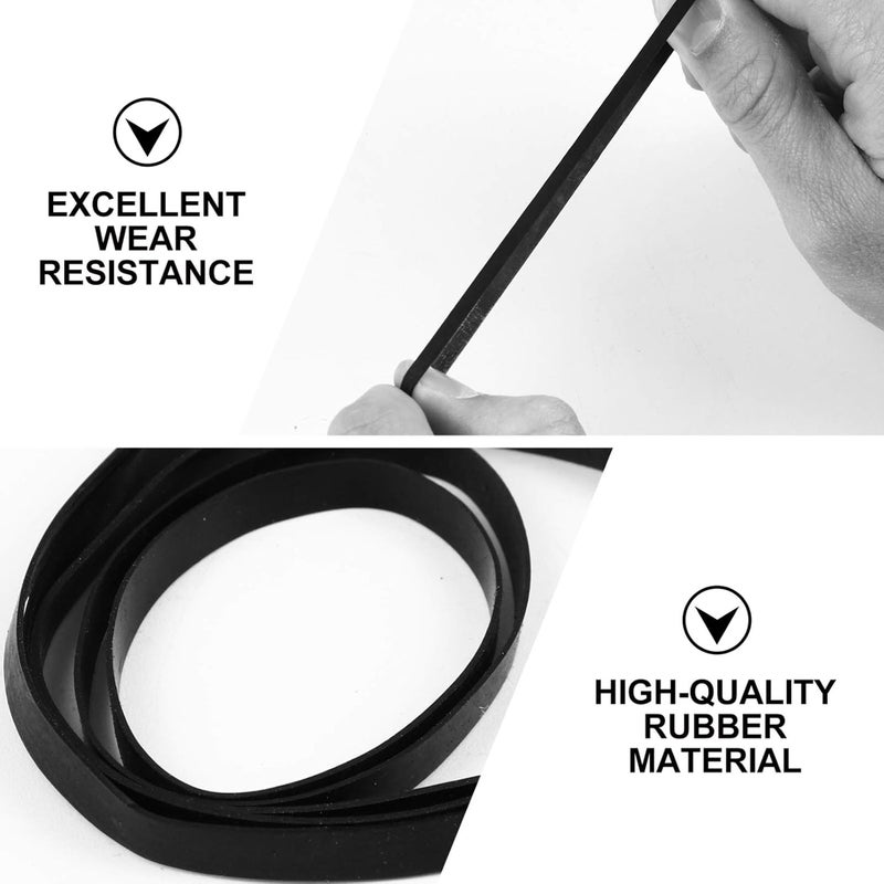 Gatuida 50pieces Belt Drive Turntable Cassette Drive Belt for Repair and Maintenance - Image 3