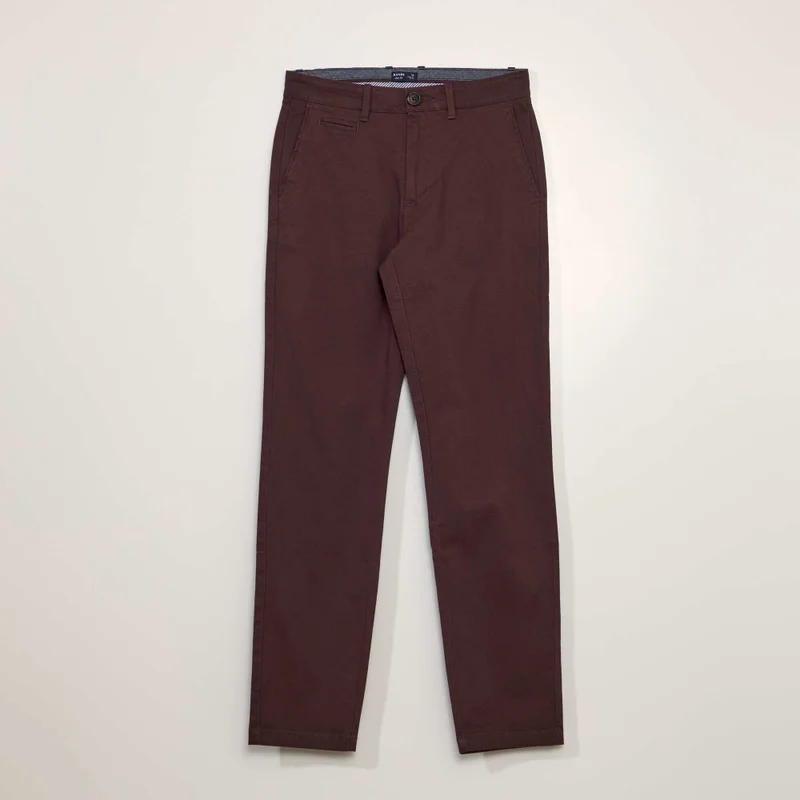 Kiabi Twill Chinos Purple