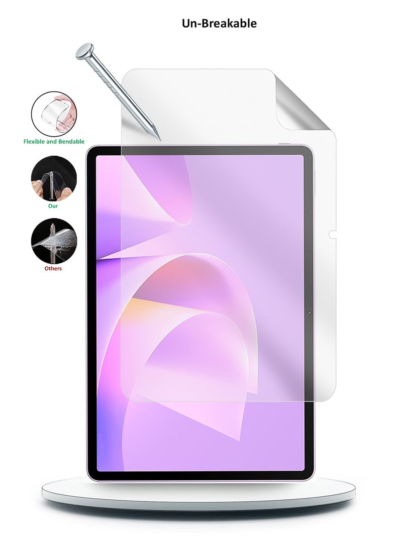 دبليو تيك واي فاي ميت باد 11.5 S 2026 (11.5 بوصة) واقي شاشة رفيع ومرن من فيلم هيدروجيل نقي مطفي Premium من Wtech (TSHFMN) - شفاف - Image 3