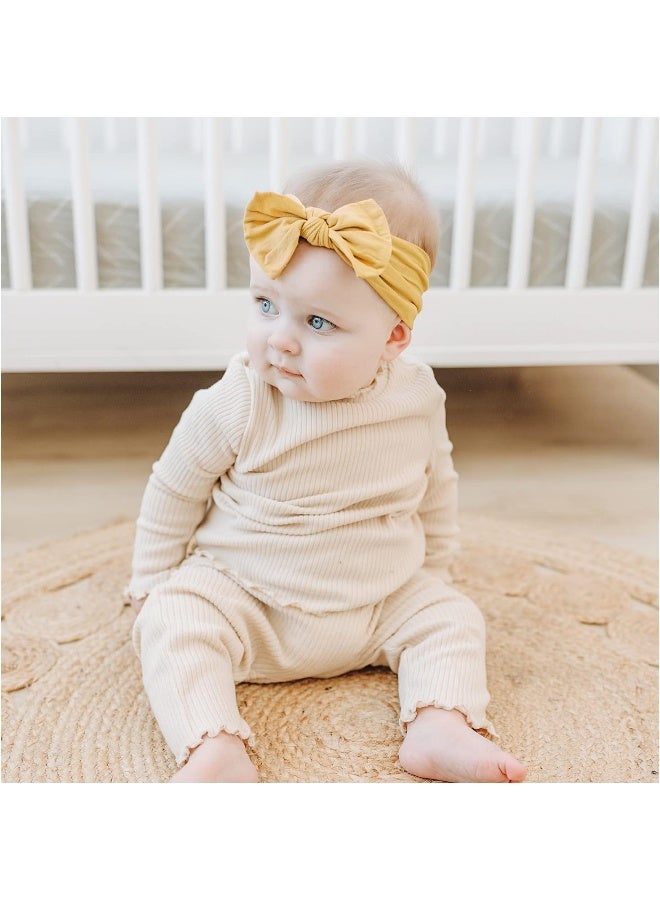 Prohouse Prohouse 16PCS Baby Nylon Headbands Hairbands Hair Bow Elastics for Baby Girls Newborn Infant Toddlers Kids  - Image 5