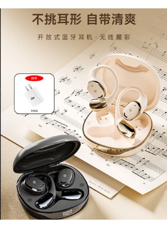 aigo Hanging Ear Bluetooth Headphones, Bone Conduction Concept Air Conduction Headphones, Open-ear Wireless Non-in-ear Headphones - Image 1