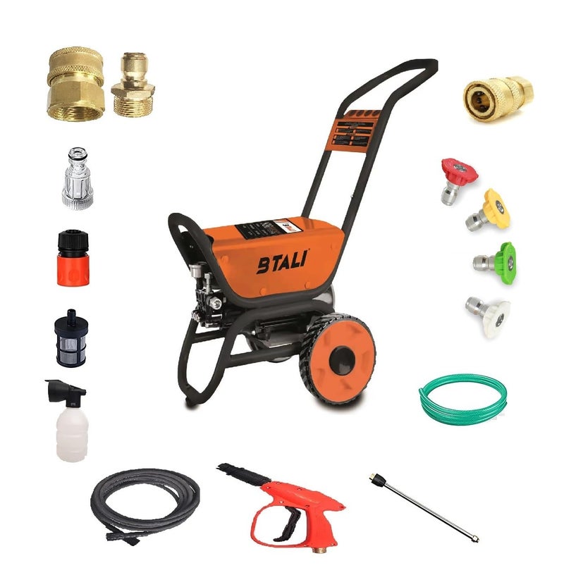 BTALI BTALI 2300 WATT 240 BAR Pressure HIGH Pressure Washer Pump  - Image 1