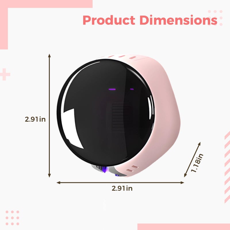 Electric Toothbrush Travel Case USB Rechargeable With Wall Mount And Drying Function 2.9 Inch - Image 4