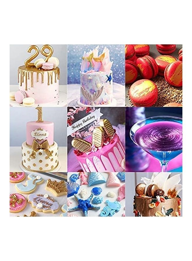 NIBEMINENT Baking Decoration Powder For Cake Fondant Blue 15g  - Image 5