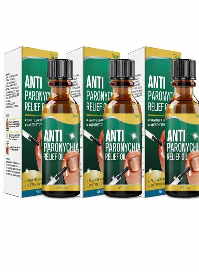 SYLVERA Anti Paronychia Relief Oil 10ml | Herbal Nail Care Oil for Cuticle & Nail Fold Discomfort | Reduces Pain, Redness & Promotes Healthy Nails (3) - Image 1
