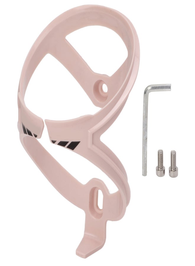 إنلي حامل زجاجة ماء للدراجة الهوائية، قفص زجاجة ماء للدراجات الهوائية، مناسب للدراجات الجبلية والطرقية، ركوب الدراجات في الهواء الطلق، لون وردي موراندي - Image 1