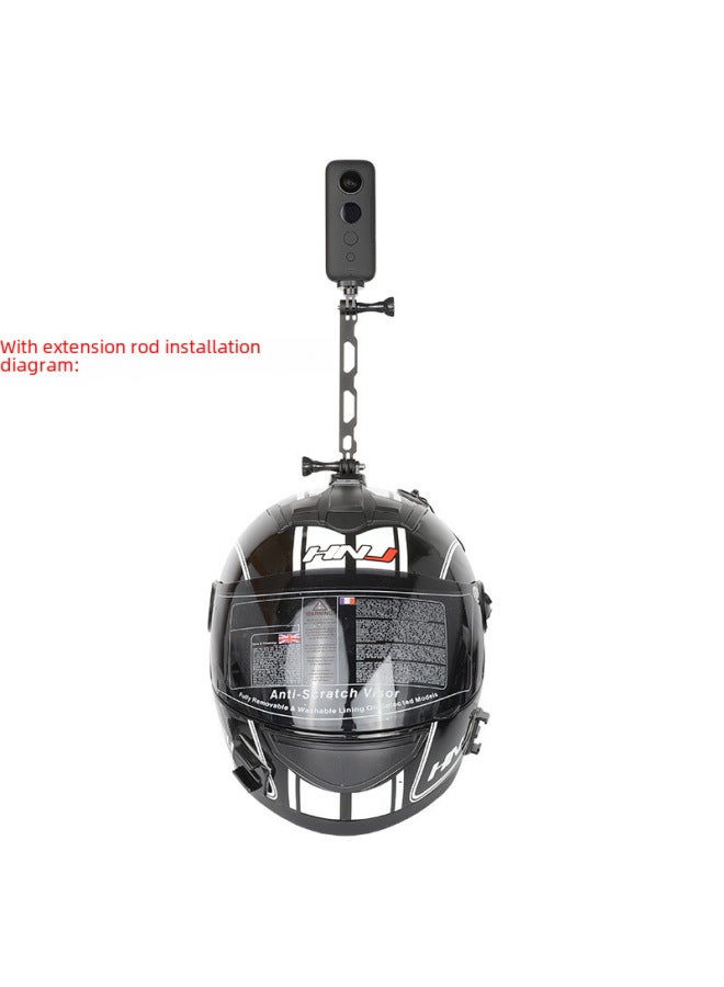 Insta360 X3/helmet Bracket Fixed Base One X2 Panoramic Sports Camera Motorcycle Riding Accessories - Image 5