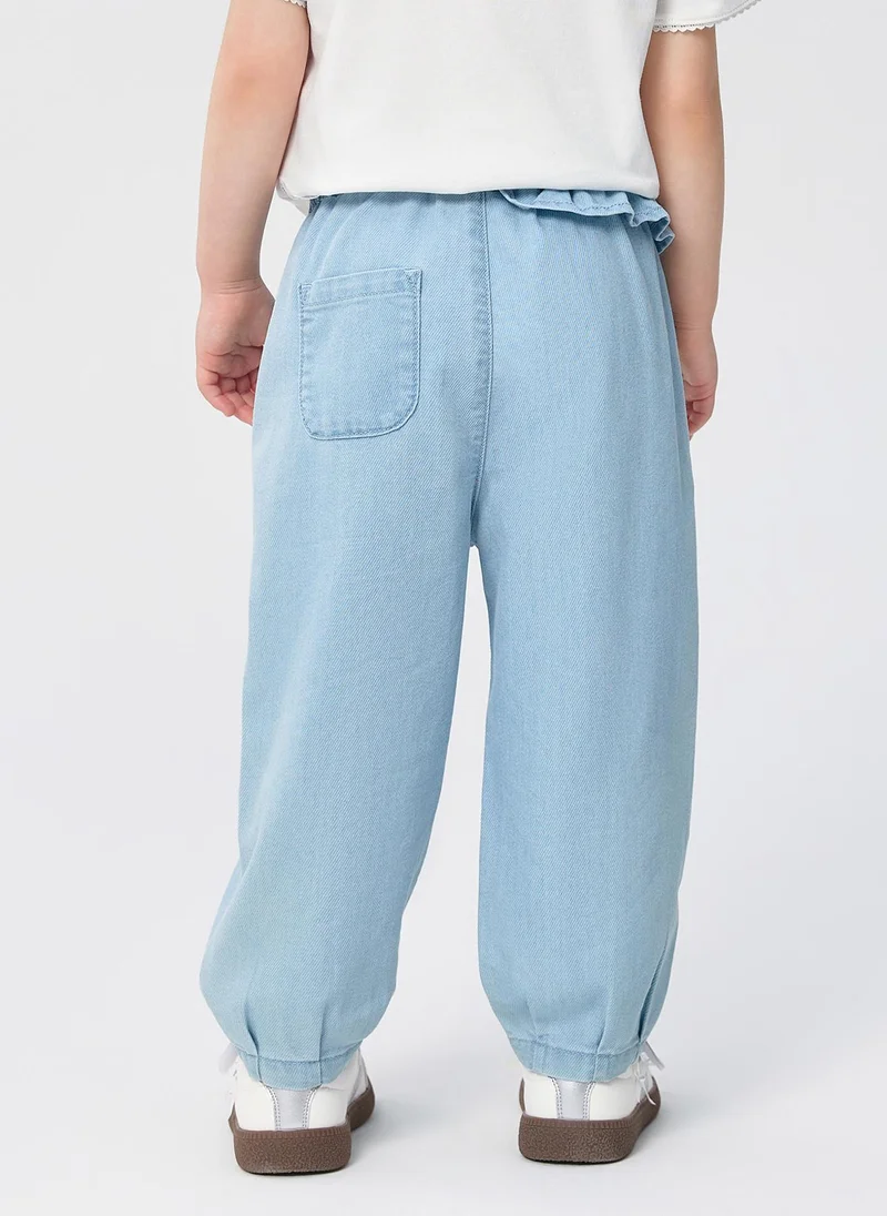 Balabala Toddler Girl Jeans