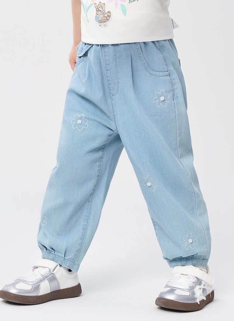 Balabala Toddler Girl Jeans  - Image 2