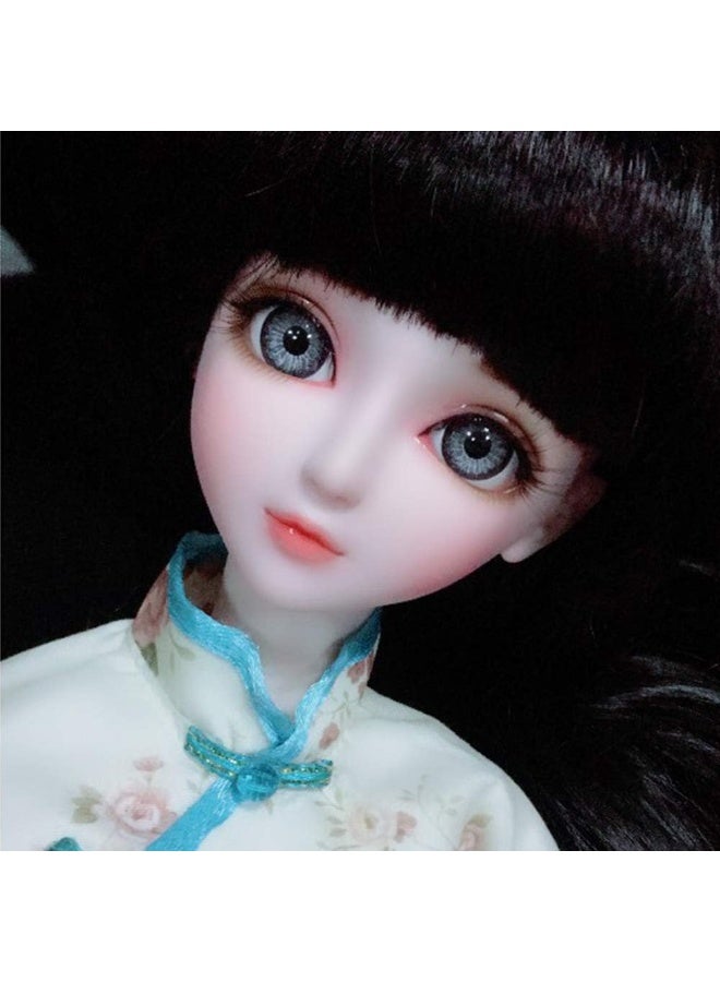 SUNSAR 12mm Doll Eyeballs Half Round Plastic Eyes, Craft Plastic Fake Eyes, 100pcs/box Animal Eyes Doll Eyeballs Plastic Eyes Eyeball for DIY Doll and Craft Making - Image 2